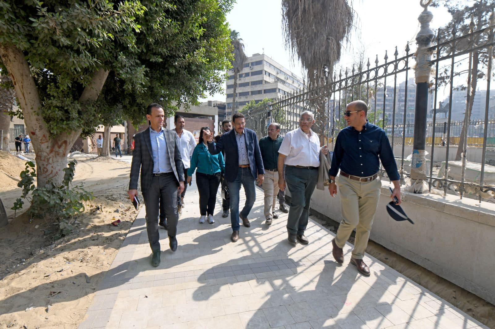انتهاء تنفيذ منشآت حديقة الأزبكية ضمن مشروعات تطوير القاهرة الخديوية